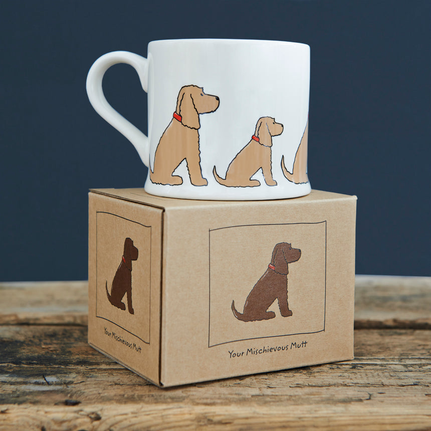 Sweet William Ceramic Mug, Cocker Spaniel, (Golden)