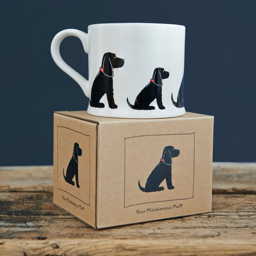 Sweet William Ceramic Mug, Cocker Spaniel (Black)