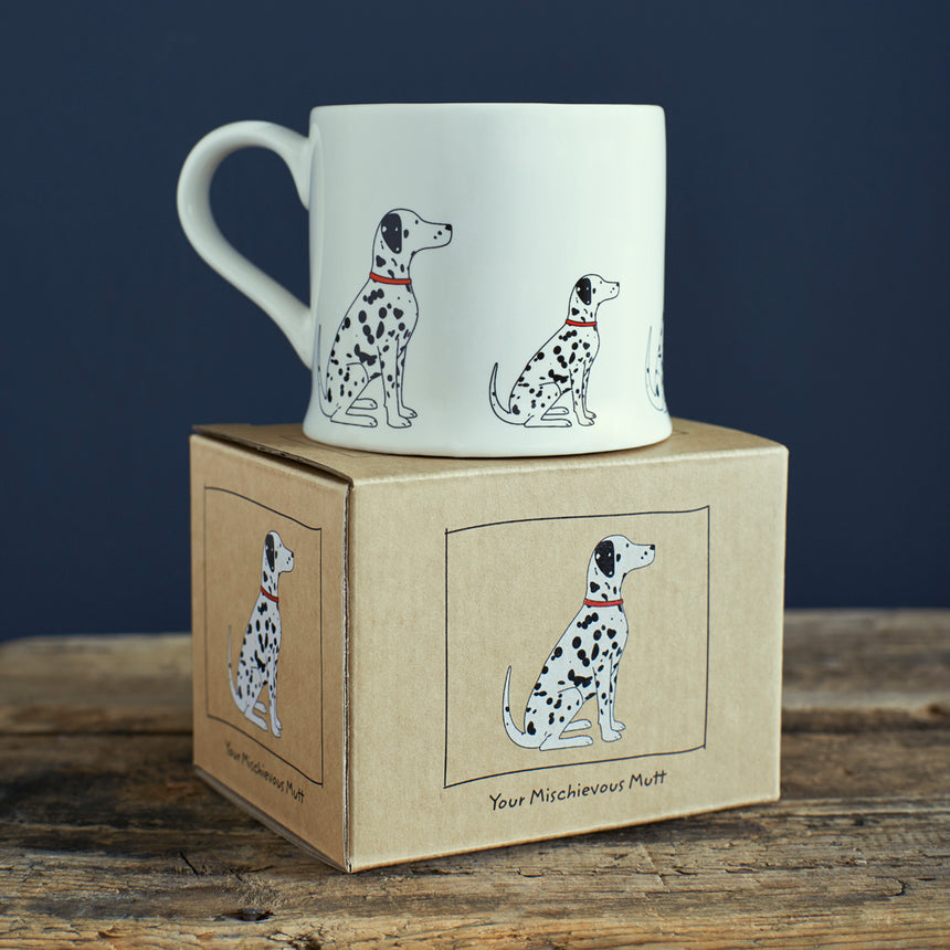 Sweet William Ceramic Mug, Dalmatian