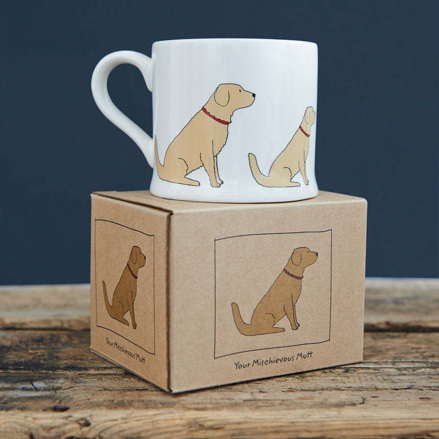 Sweet William Ceramic Mug, Golden Retriever