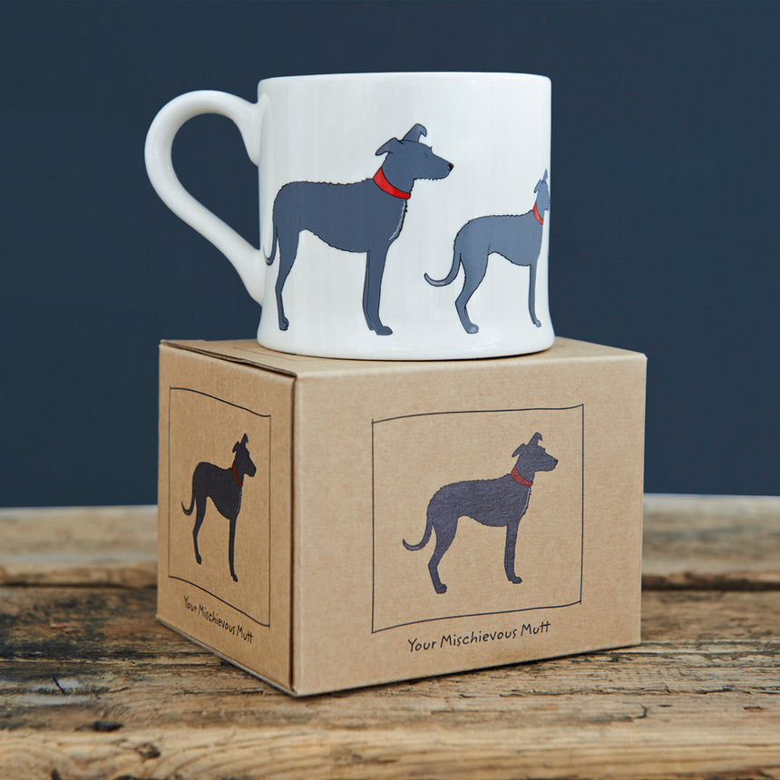 Sweet William Ceramic Mug, Lurcher