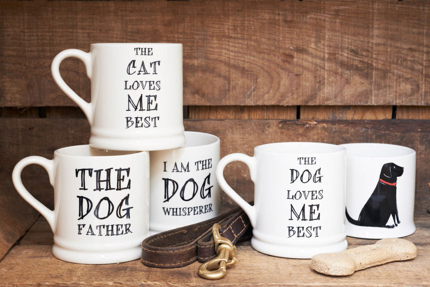 Sweet William Ceramic Mug, The Dog Loves Me Best