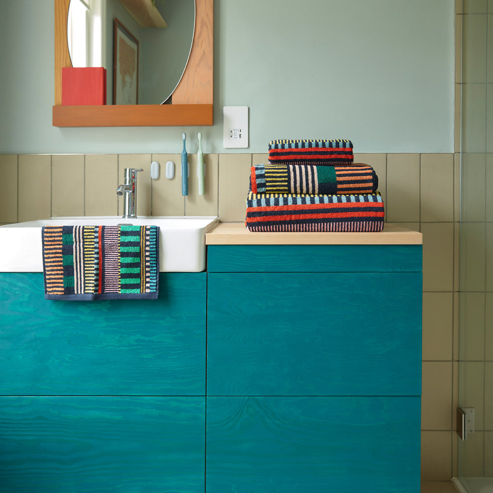 Donna Wilson Multi Stripe Bath Towel