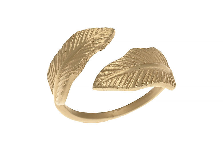 Walton & Co Gold Foliage Napkin Ring