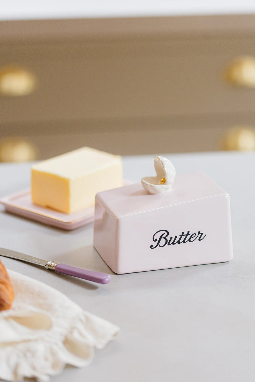 Yvonne Ellen Shell Butter Dish