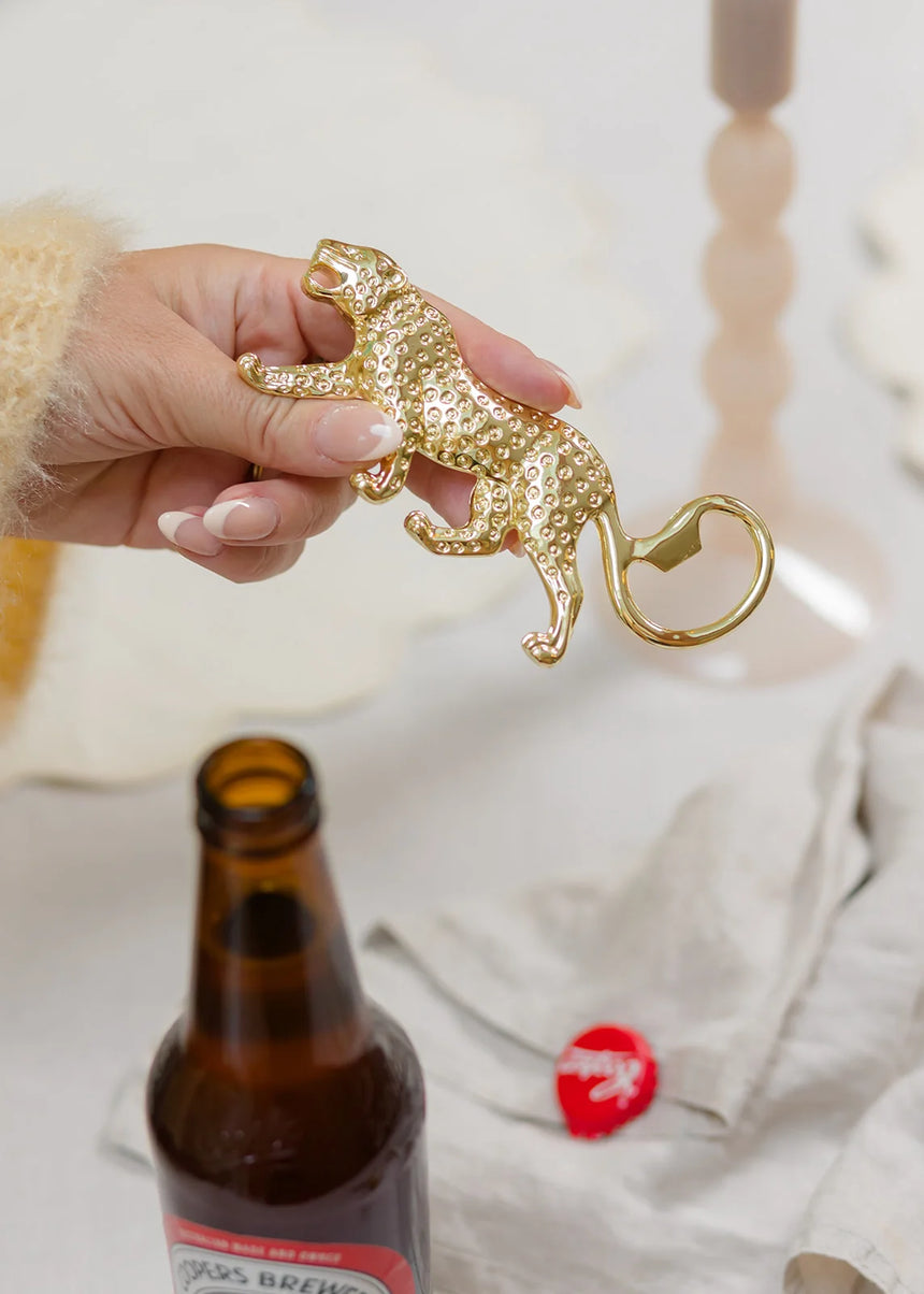 Yvonne Ellen Cheetah Bottle Opener
