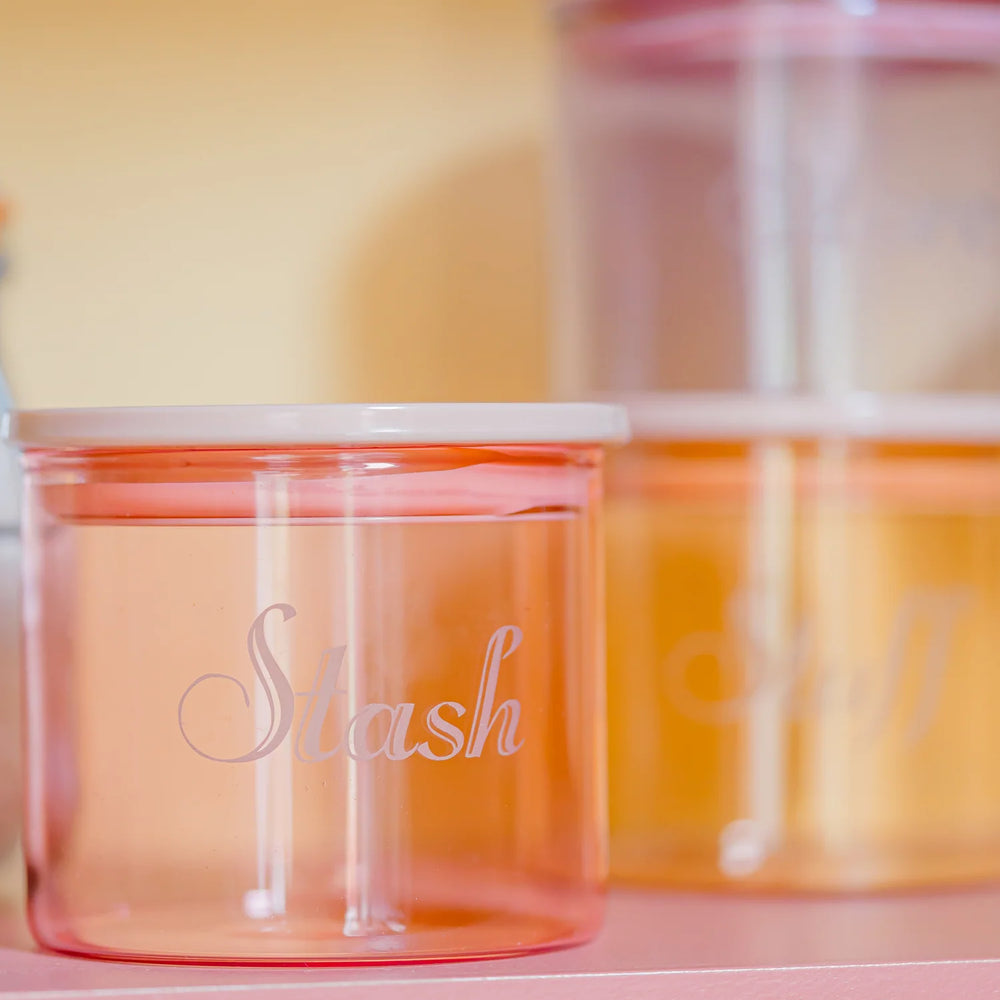 Yvonne Ellen Stacking Glass Storage Jars (Set of 3)