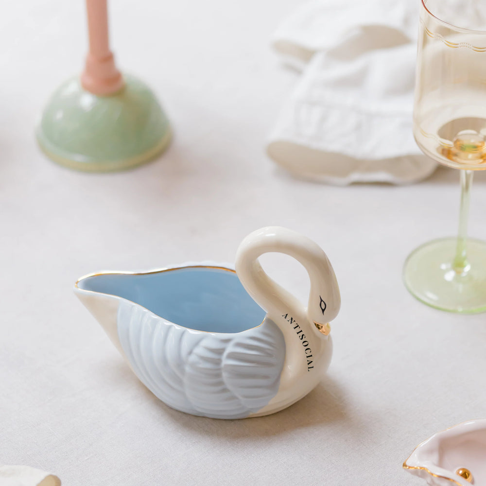 Yvonne Ellen Swan Gravy Boat