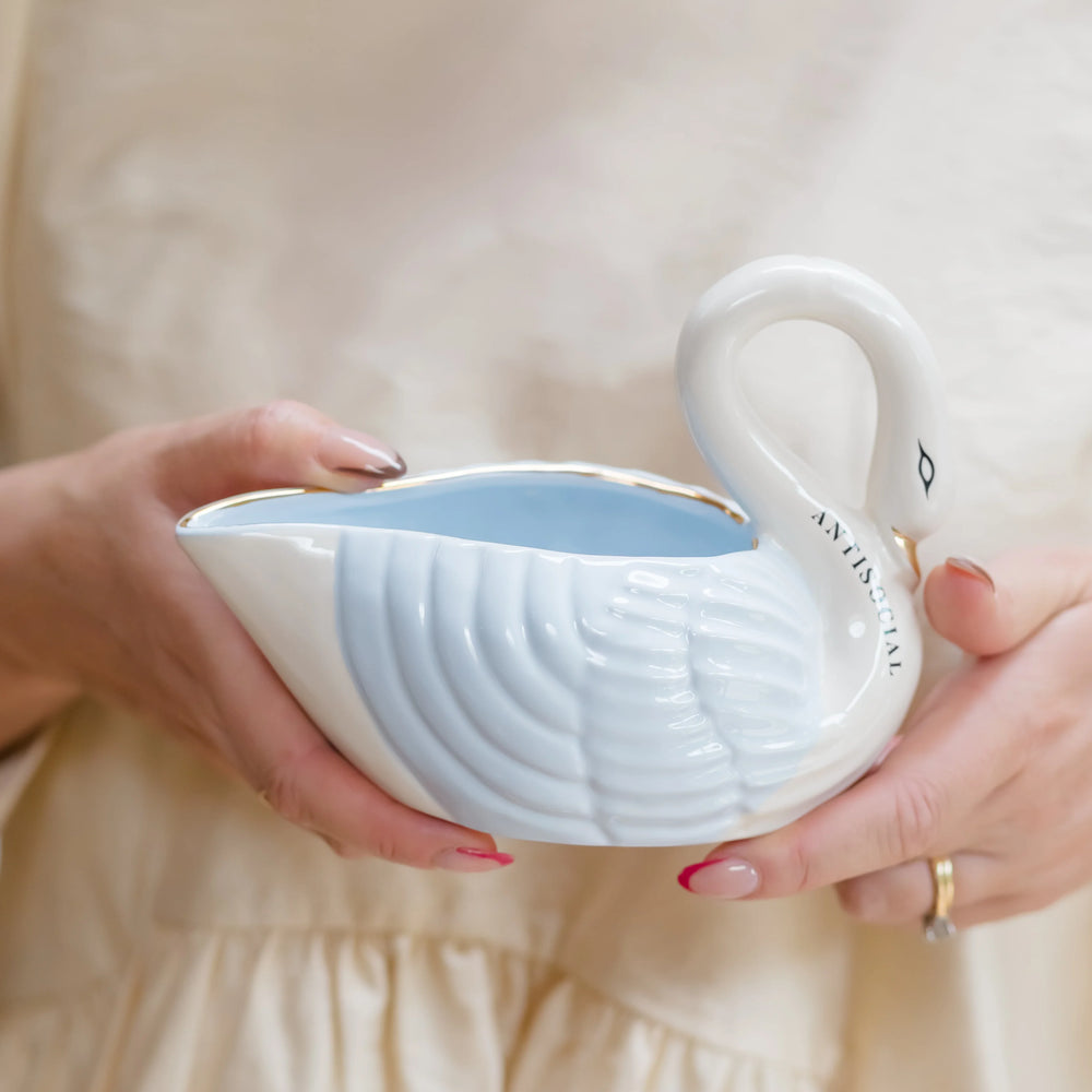 Yvonne Ellen Swan Gravy Boat