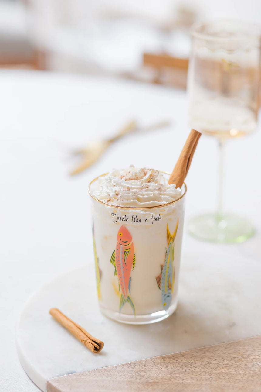 Yvonne Ellen Hi Ball Glass Fishes