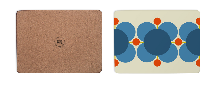 Orla Kiely Atomic Flower Placemats (Set Of 6 )