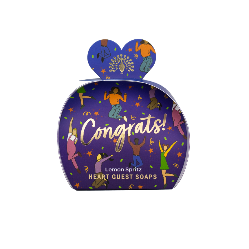 The English Soap Company Occasion, Mini Heart Soaps Congrats
