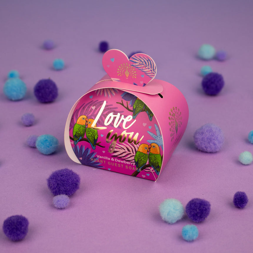 The English Soap Company Occasion, Mini Heart Soaps, Love You