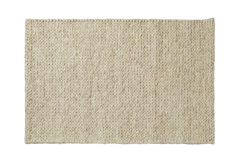 Walton & Co Plait Wool Rug, Natural