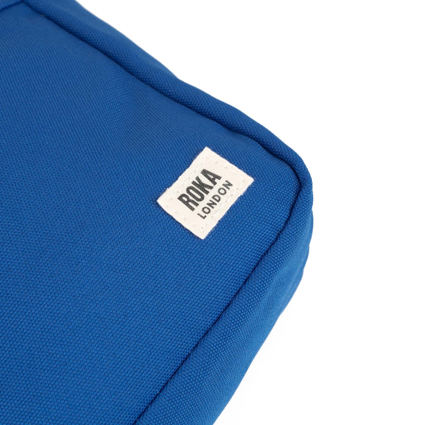 Roka London Bond Crossbody Bag, Galactic Blue (Sustainable Canvas)