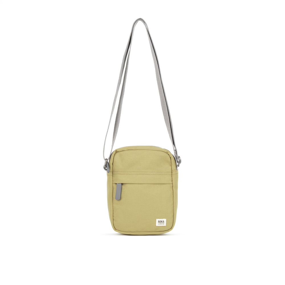 Roka London Bond Crossbody Bag, Khaki (Sustainable Canvas)
