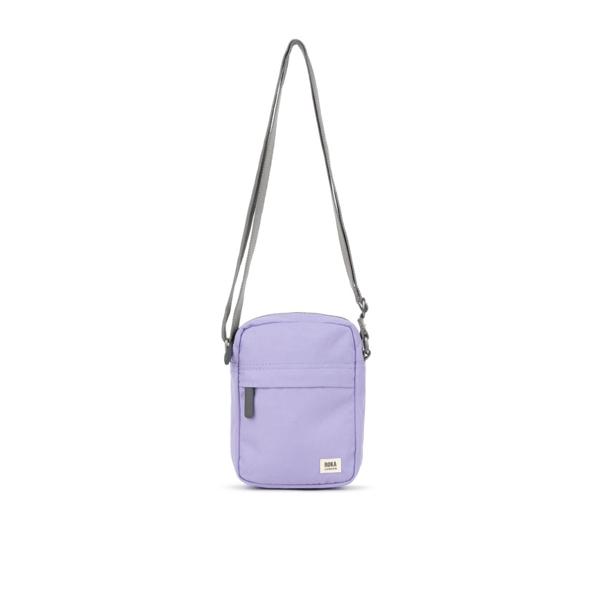 Roka London Bond Crossbody Bag, Lavender (Sustainable Canvas)