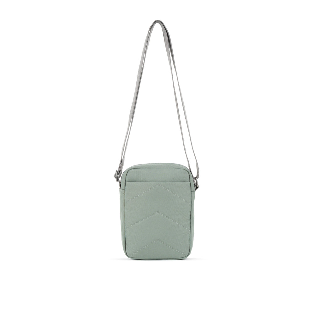 Roka London Bond Crossbody Bag, Pewter (Sustainable Canvas)