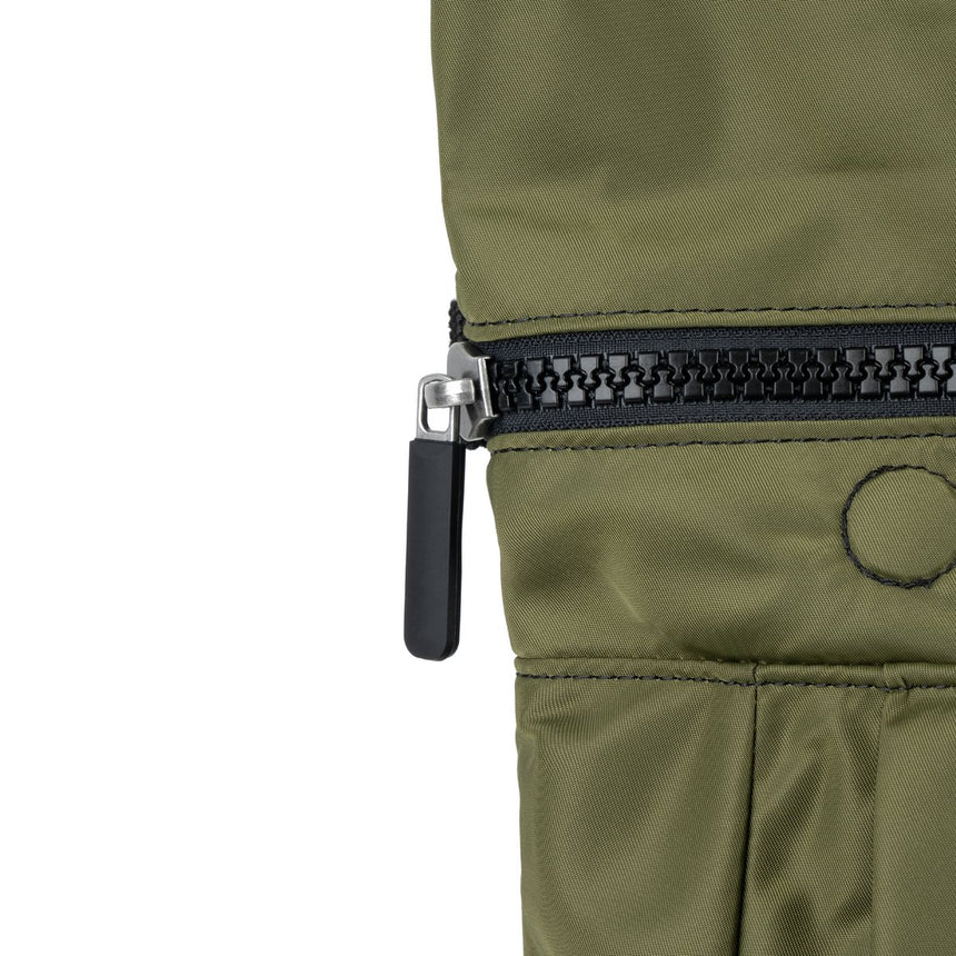 Roka London Black Label, Camden J Rucksack, Military (Sustainable Nylon)