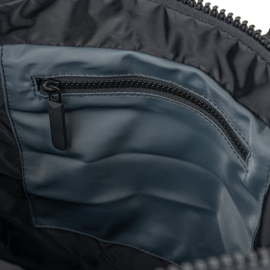 Roka London Black Label, Camden J Rucksack, Smoke (Sustainable Nylon)