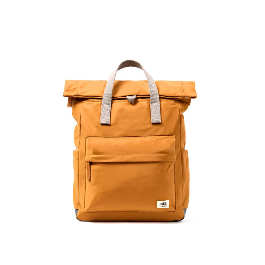 Roka London Canfield B Nylon Rucksack, Biscuit