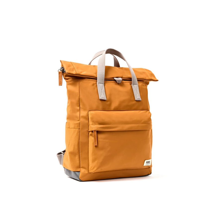 Roka London Canfield B Nylon Rucksack, Biscuit