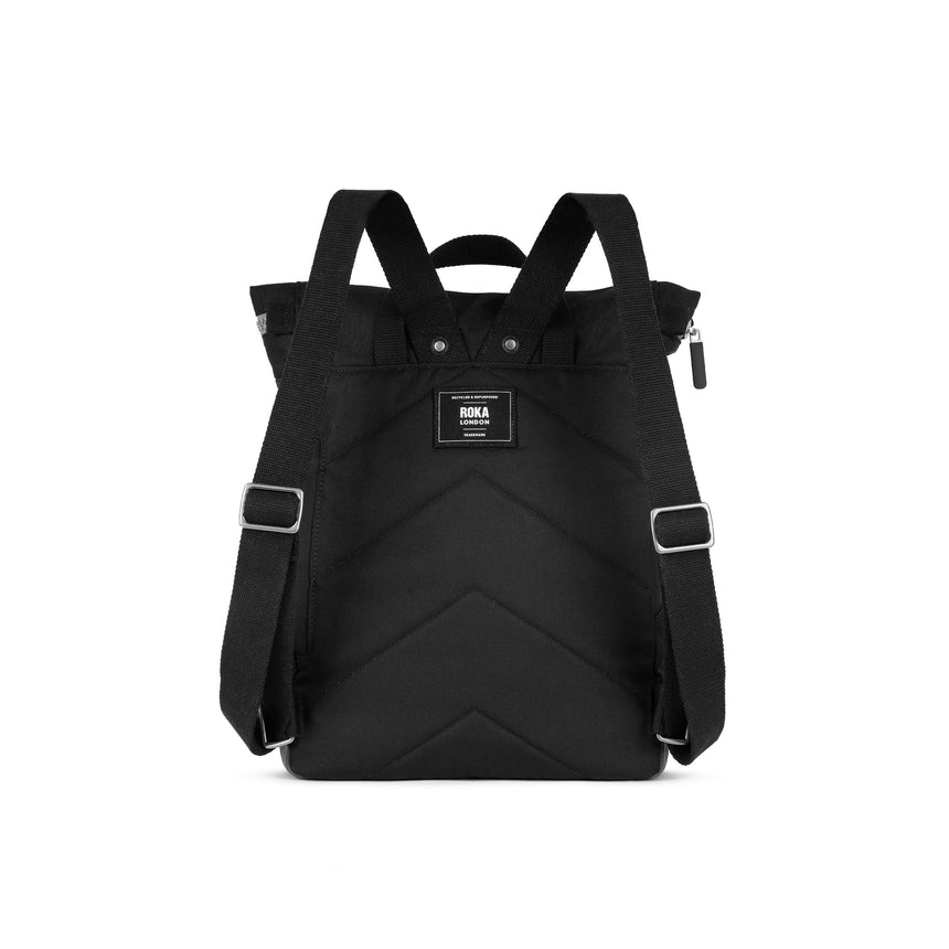 Roka London Black Label, Canfield B Medium Rucksack, Ash(Sustainable Canvas)