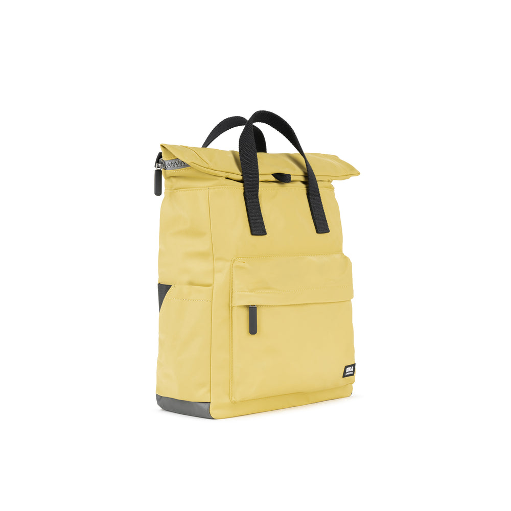 Roka London Black Label, Canfield B Medium Rucksack, Bamboo (Sustainable Nylon)