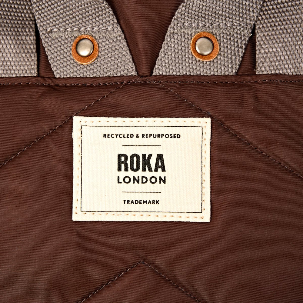 Roka London Canfield B Nylon Rucksack, Rocky Road