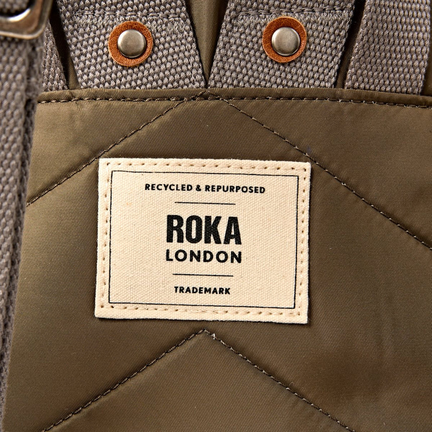 Roka London Canfield B Nylon Rucksack, Army