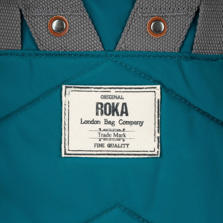 Roka London Canfield B  Nylon Rucksack, Marine