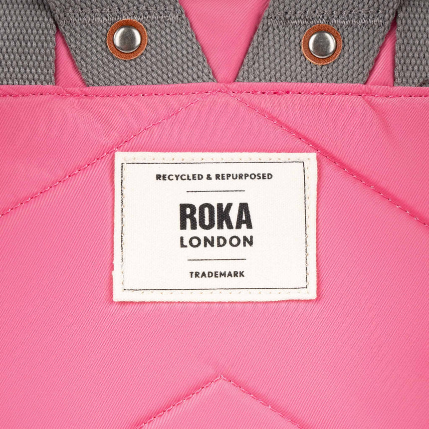 Roka London Canfield B Sustainable Nylon Rucksack, Baroque