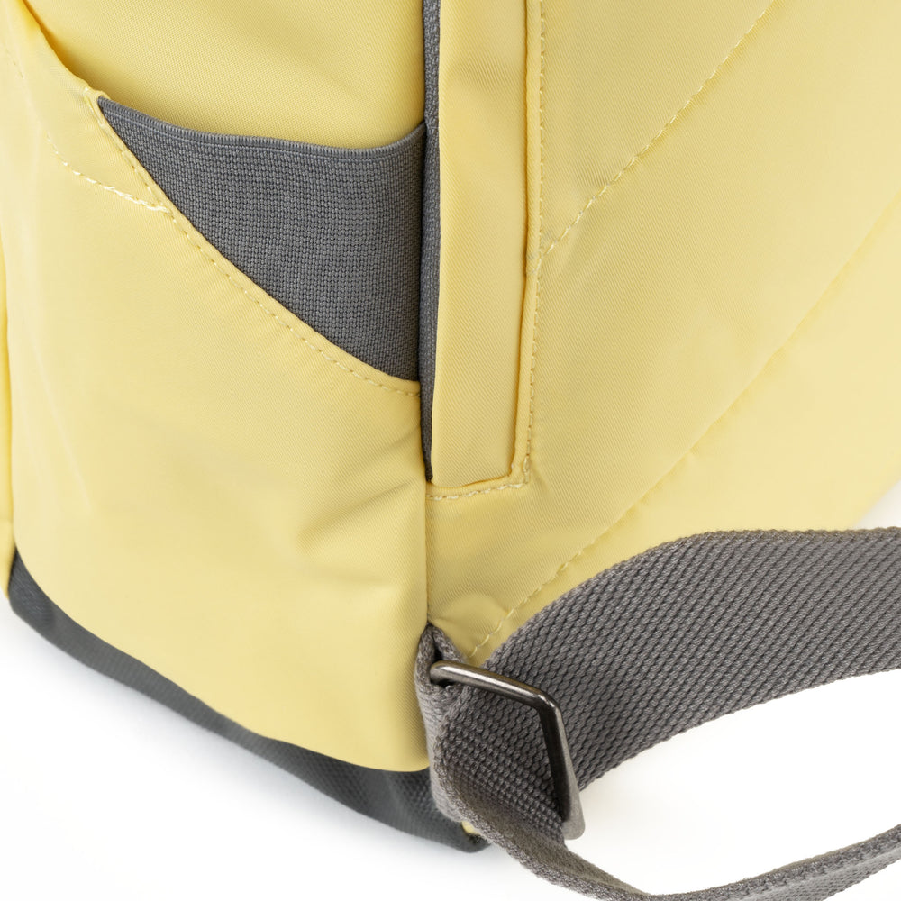 Roka London Canfield B Sustainable Nylon Rucksack, Citron