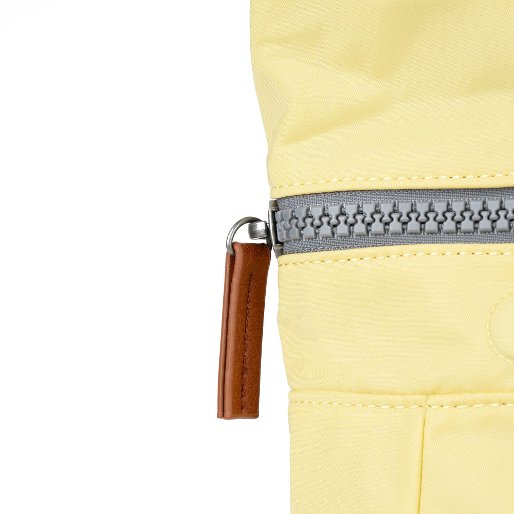 Roka London Canfield B Sustainable Nylon Rucksack, Citron