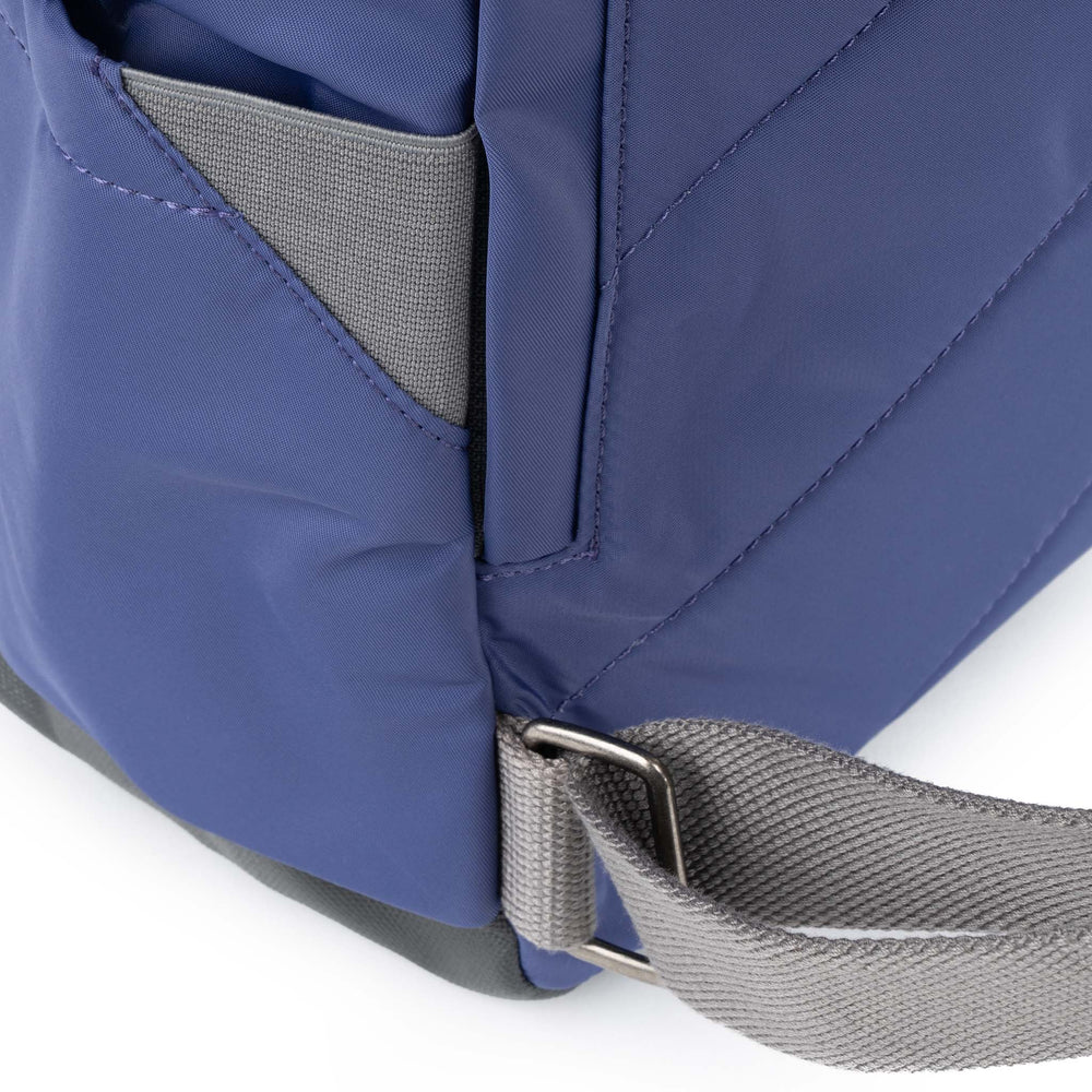 Roka London Canfield B Sustainable Nylon Rucksack, Indigo