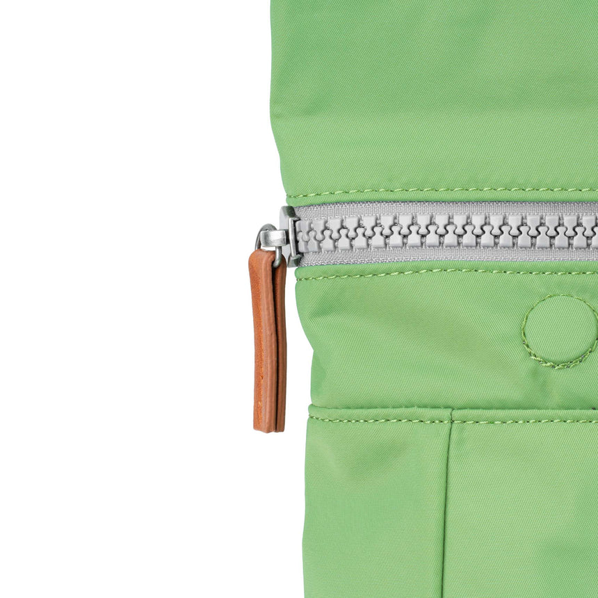 Roka London Canfield B Sustainable Nylon Rucksack, Kiwi