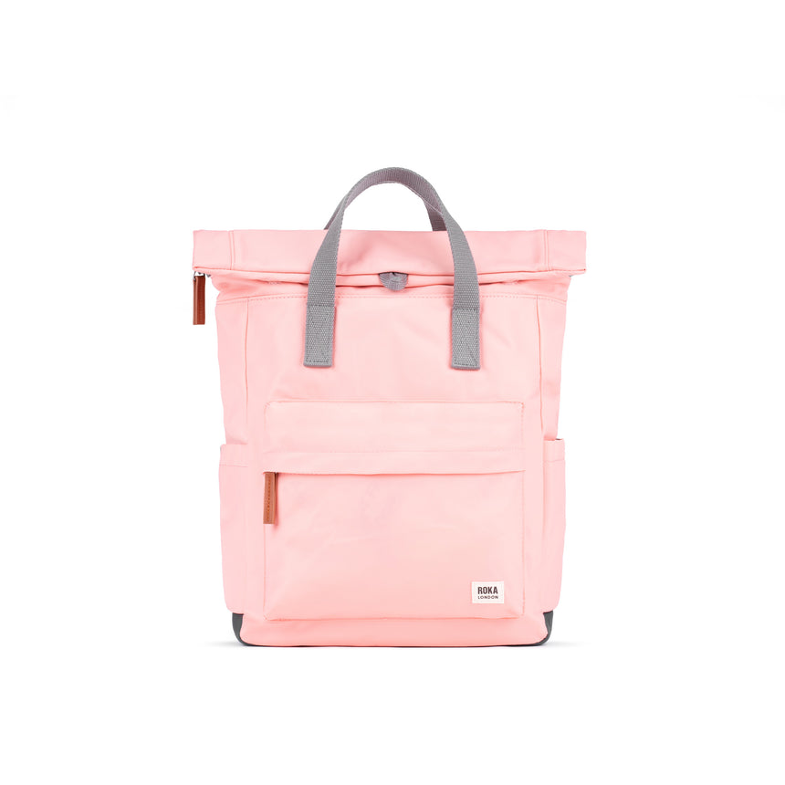 Roka London Canfield B Medium Sustainable Nylon Rucksack, Punch