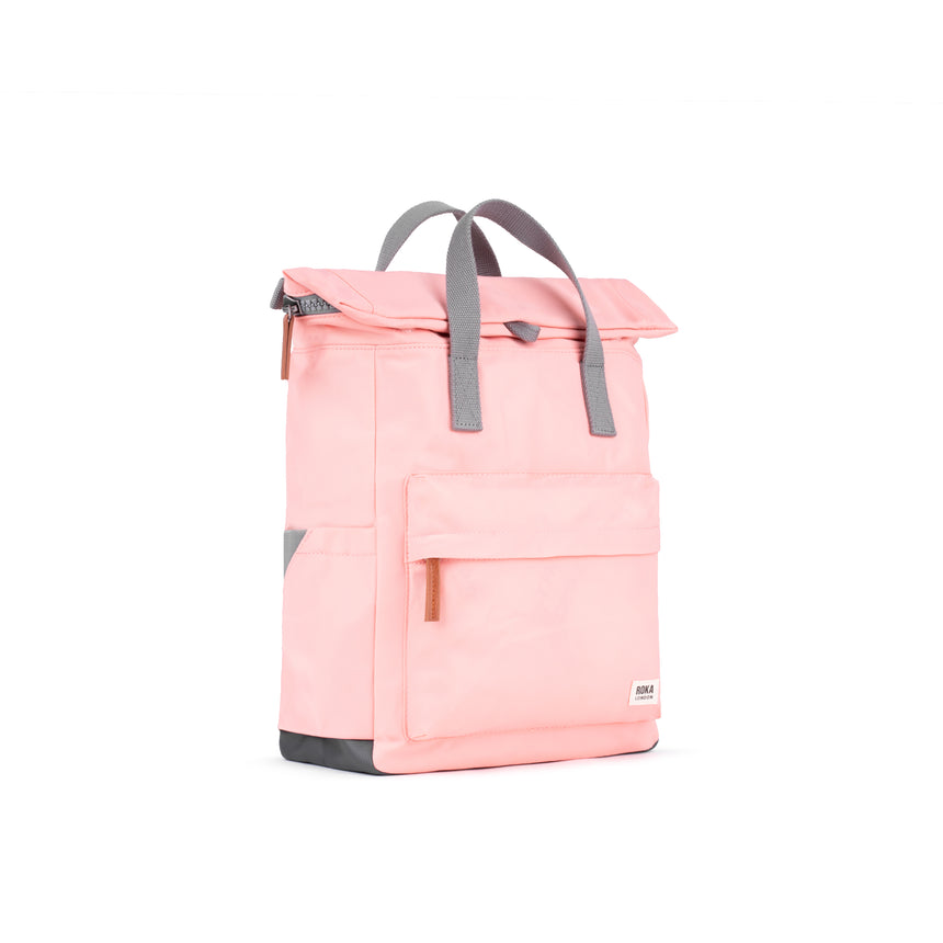 Roka London Canfield B Medium Sustainable Nylon Rucksack, Punch