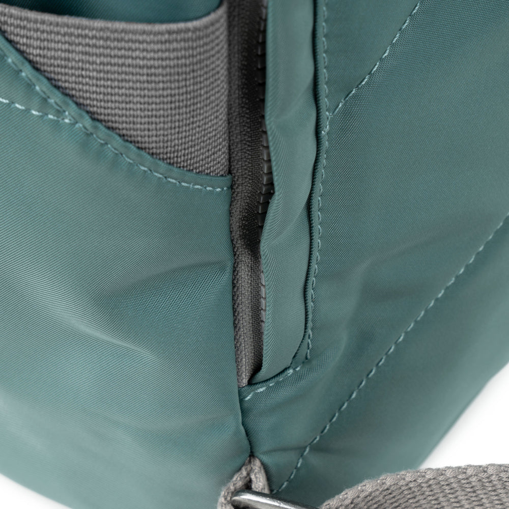 Roka London Canfield B Sustainable Nylon Rucksack, Sage