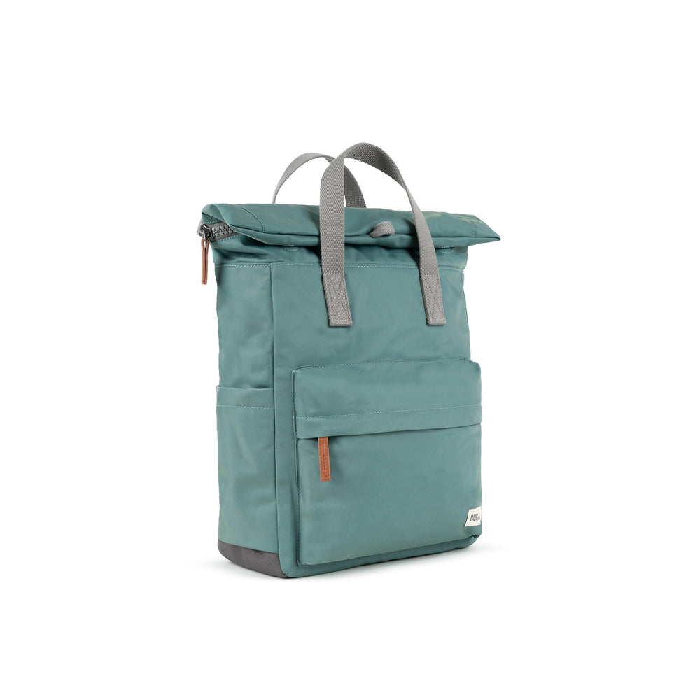 Roka London Canfield B Sustainable Nylon Rucksack, Sage