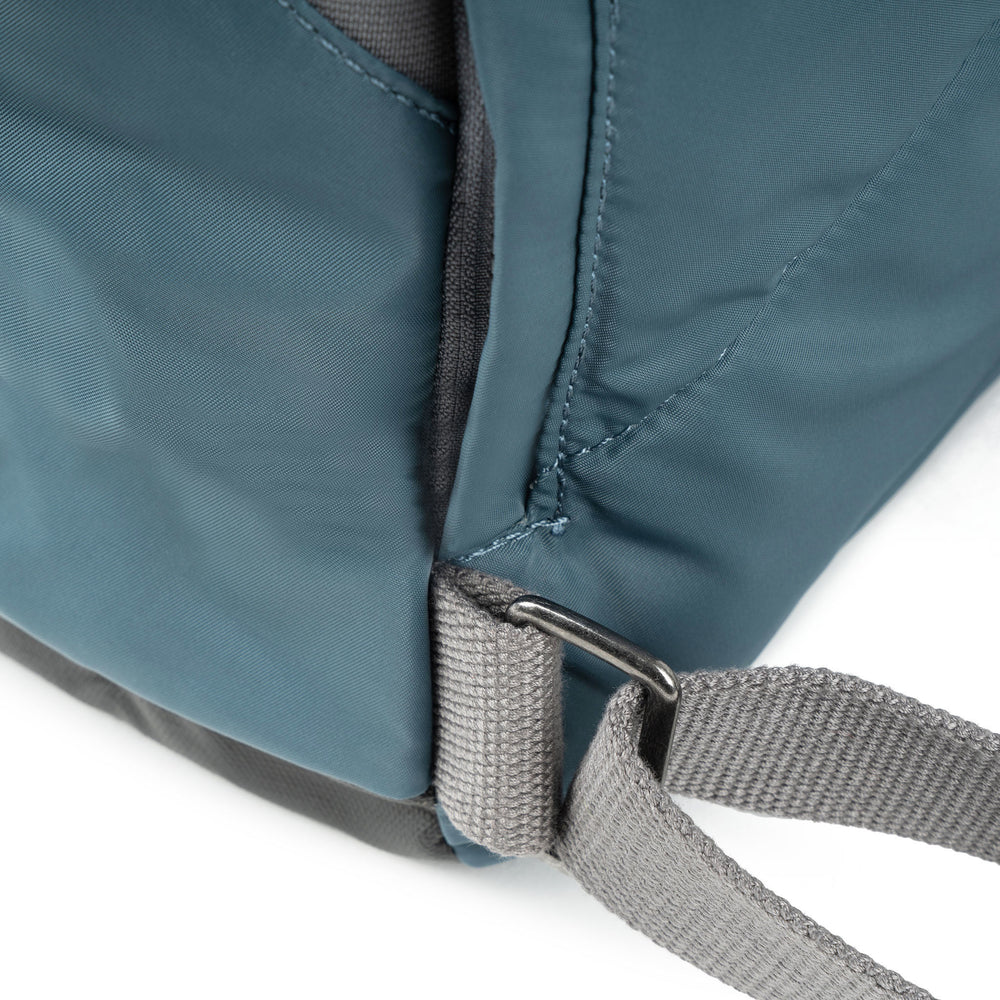 Roka London Canfield B Sustainable Nylon Rucksack, Airforce