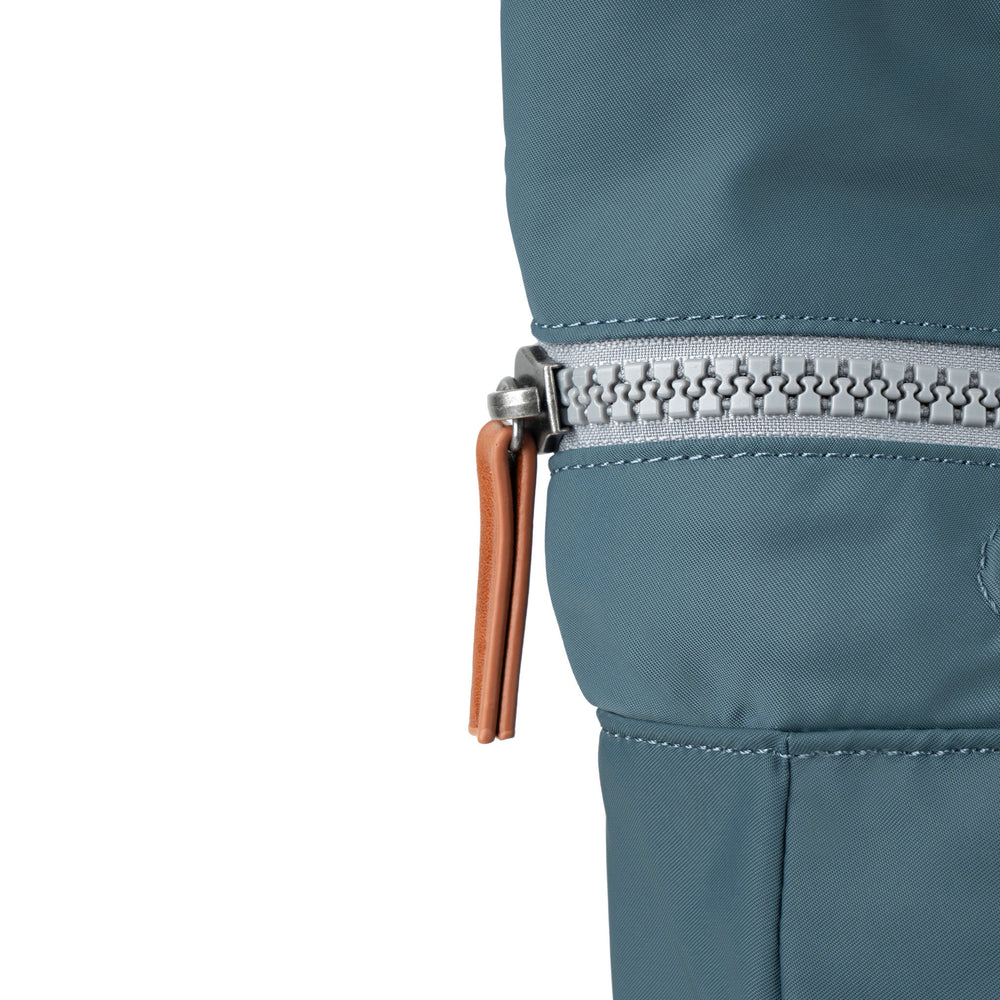 Roka London Canfield B Sustainable Nylon Rucksack, Airforce