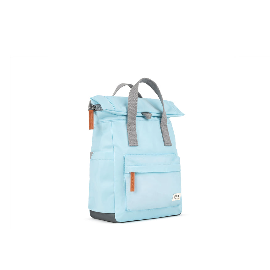 Roka London Canfield B Small Sustainable Nylon Rucksack, Canal