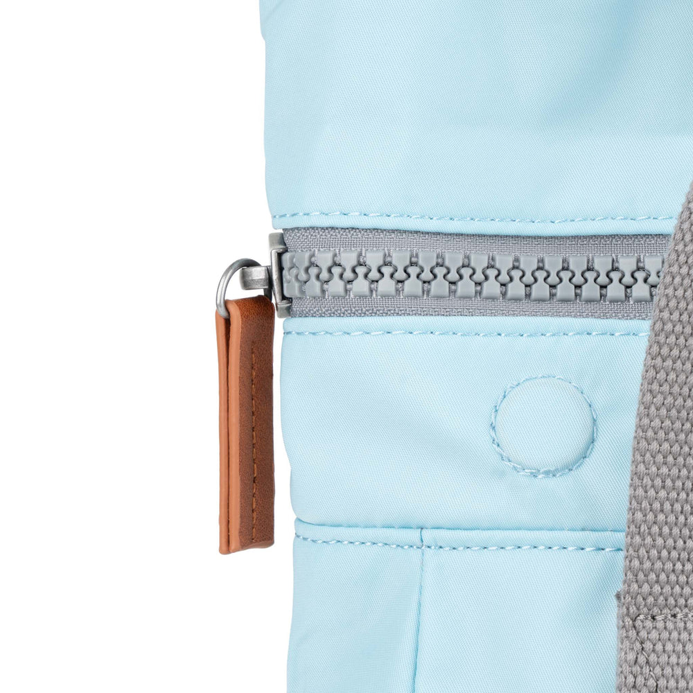 Roka London Canfield B Small Sustainable Nylon Rucksack, Canal