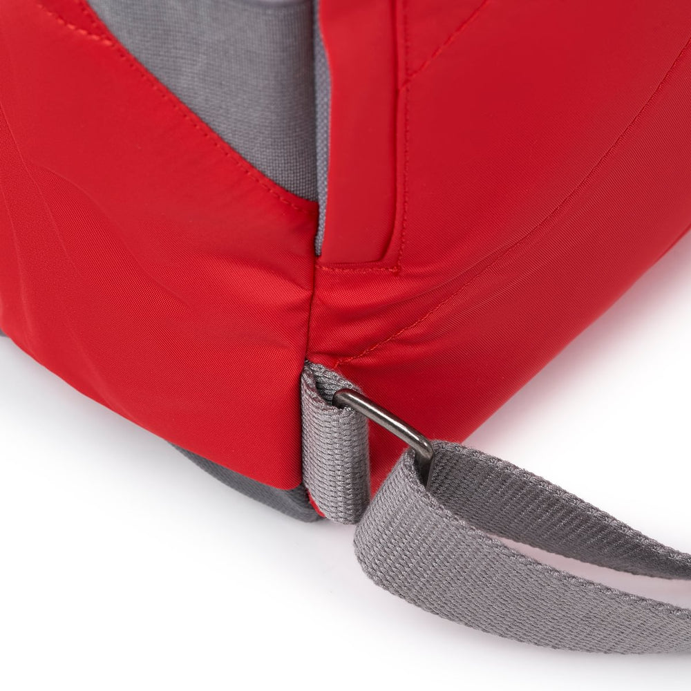 Roka London Canfield B Sustainable Nylon Rucksack, Chilli Oil