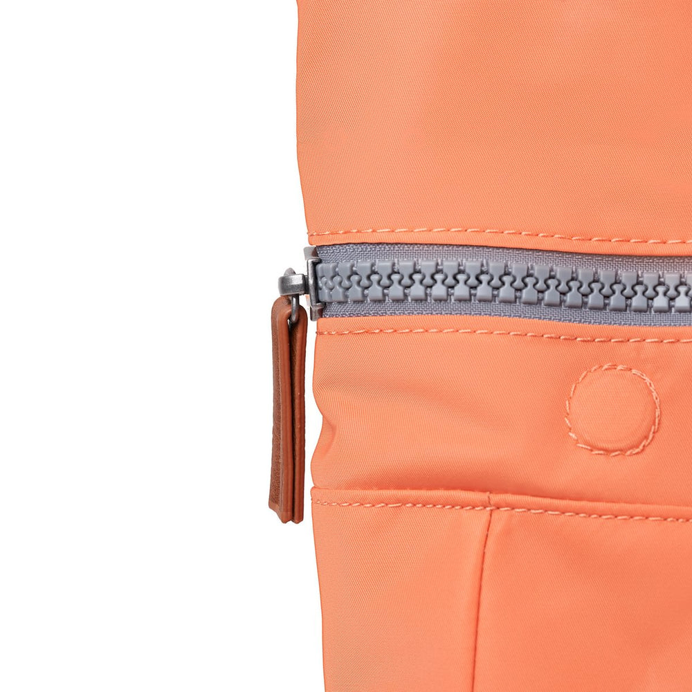 Roka London Canfield B Sustainable Nylon Rucksack, Firecracker