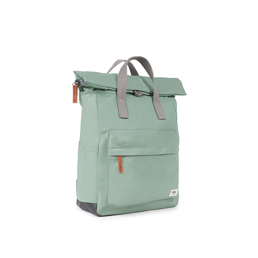 Roka London Canfield B Sustainable Nylon Rucksack, Frost