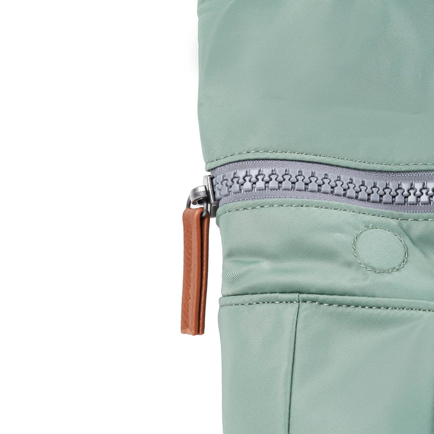 Roka London Canfield B Sustainable Nylon Rucksack, Frost