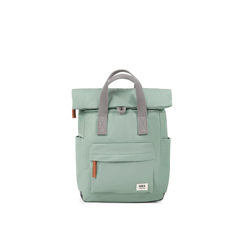 Roka London Canfield B Sustainable Nylon Rucksack, Frost