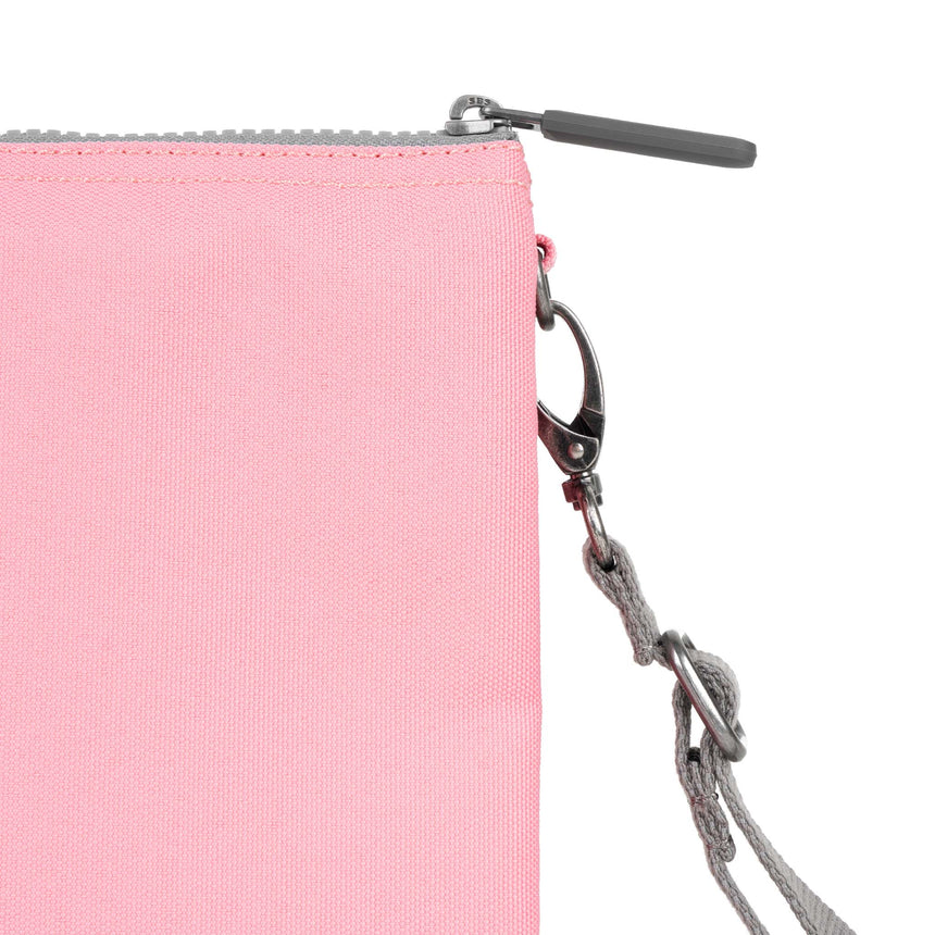 Roka London Carnaby Crossbody Bag, Rose (Sustainable Canvas)